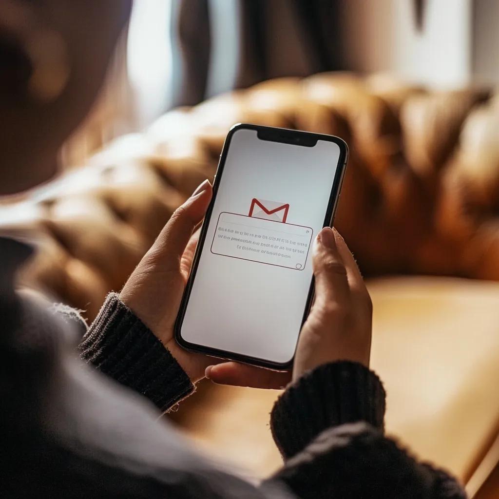 Smartphone showing a verification email from 51Game, emphasizing user-friendly experience